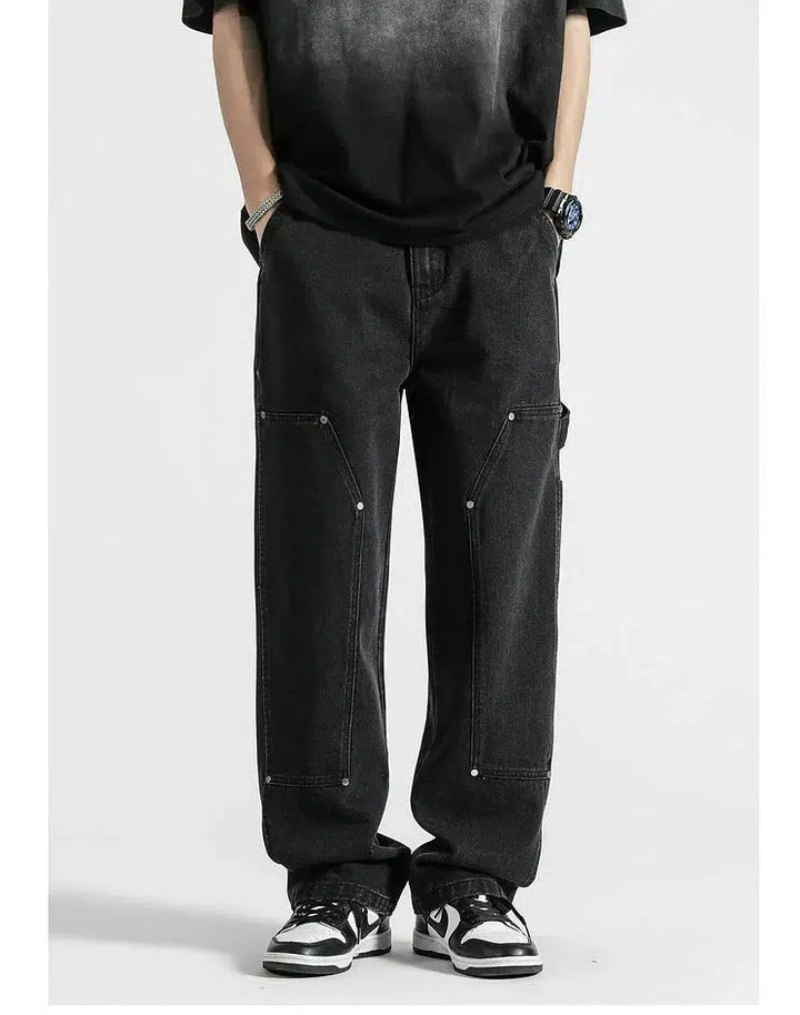 Versatile Straight-leg Jeans