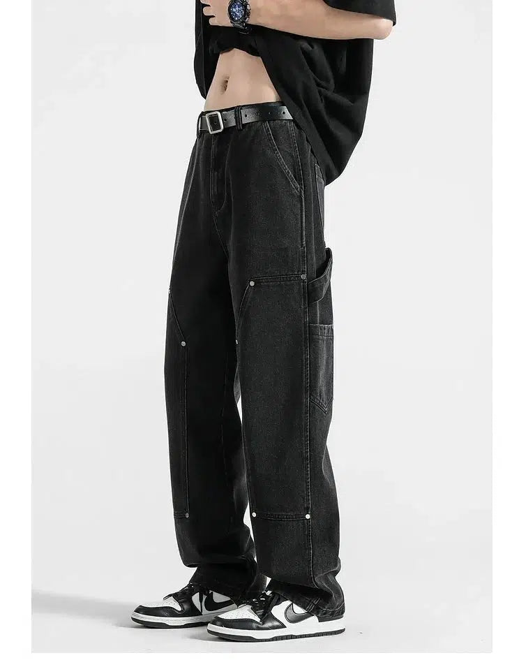 Versatile Straight-leg Jeans