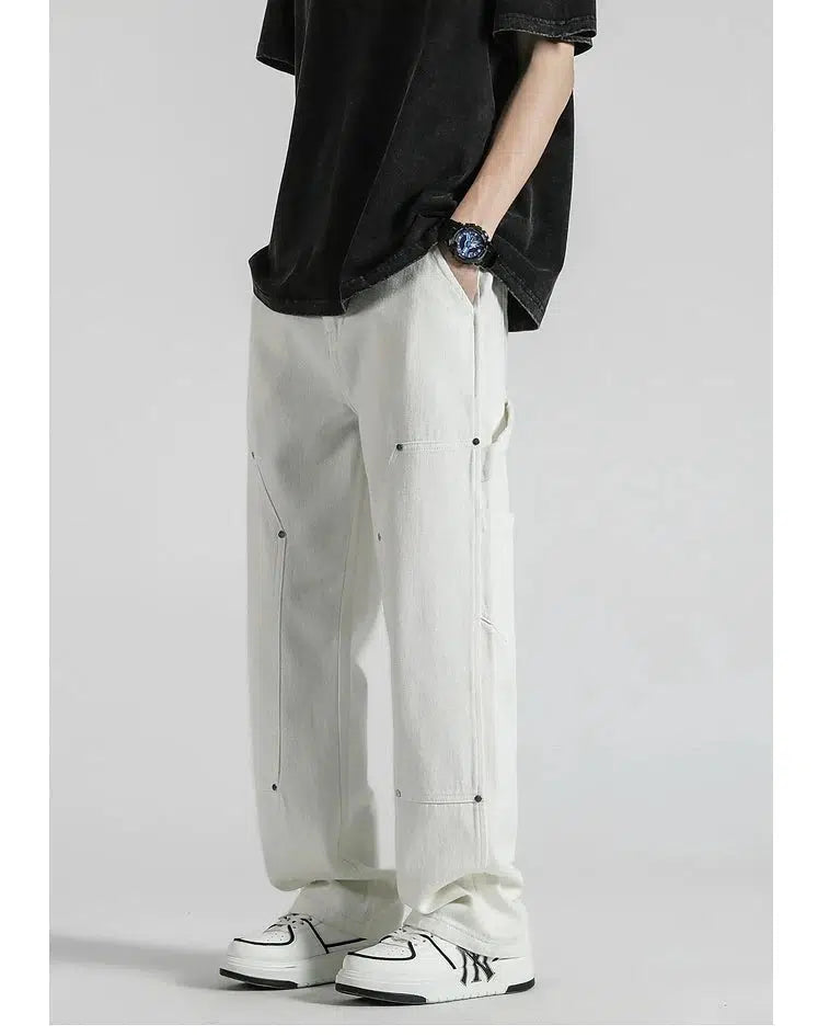 Versatile Straight-leg Jeans