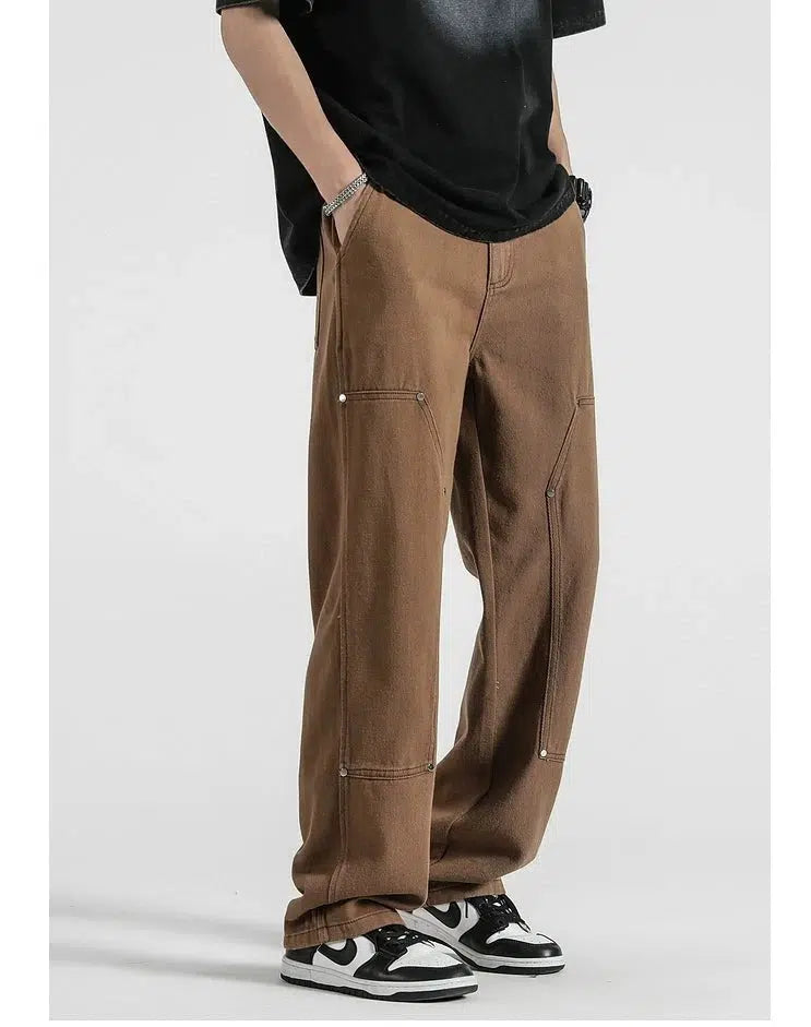 Versatile Straight-leg Jeans