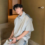 Versatile Striped Athletic Set