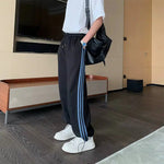 Versatile Striped Athletic Set