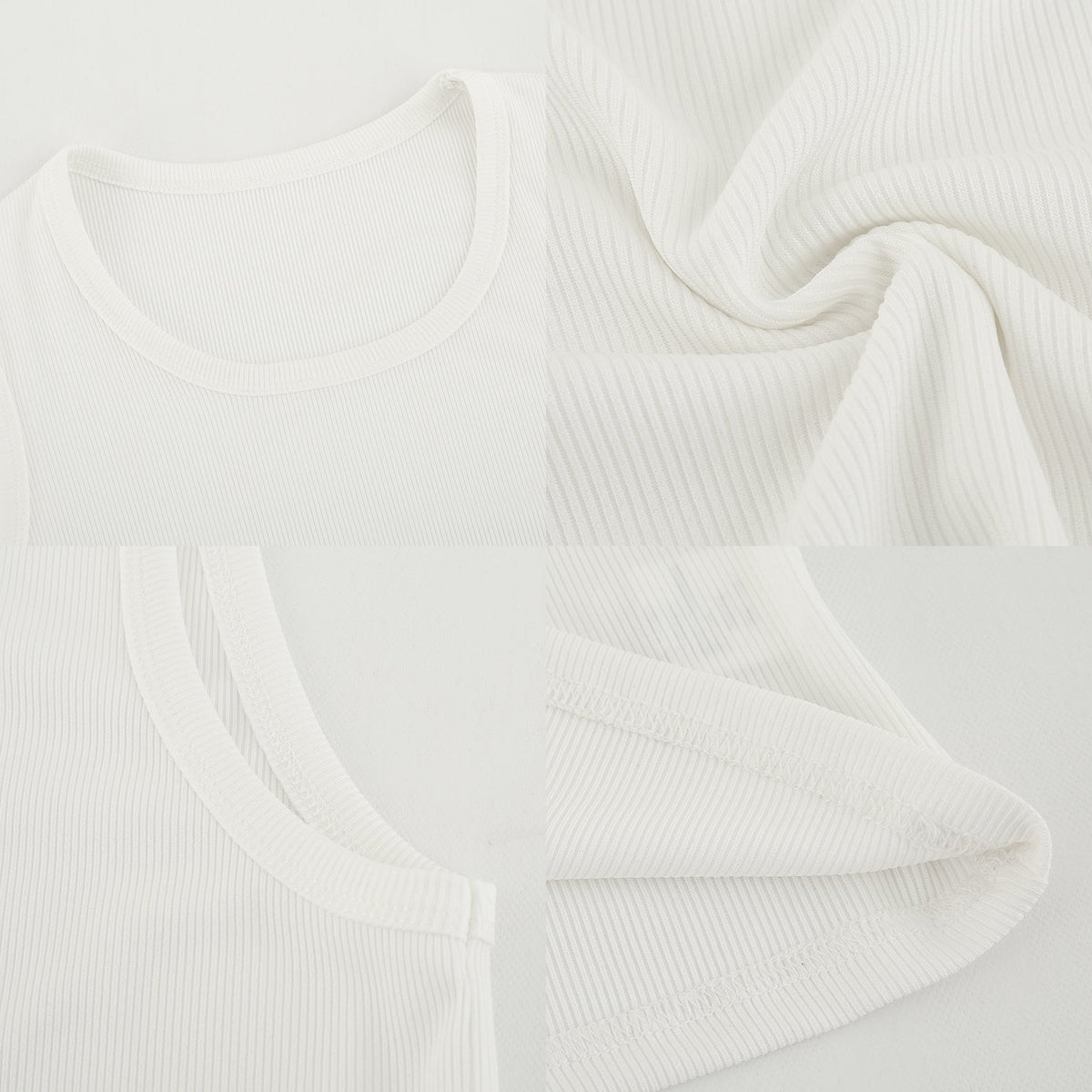 Vertical Striped Sleeveless Vest