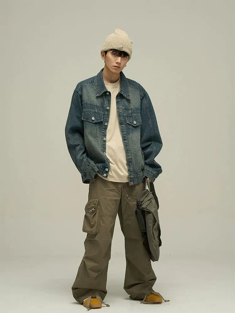 Vintage Basic Denim Jacket