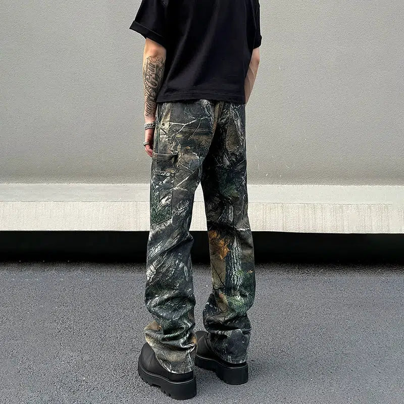 Vintage Camouflage Jeans