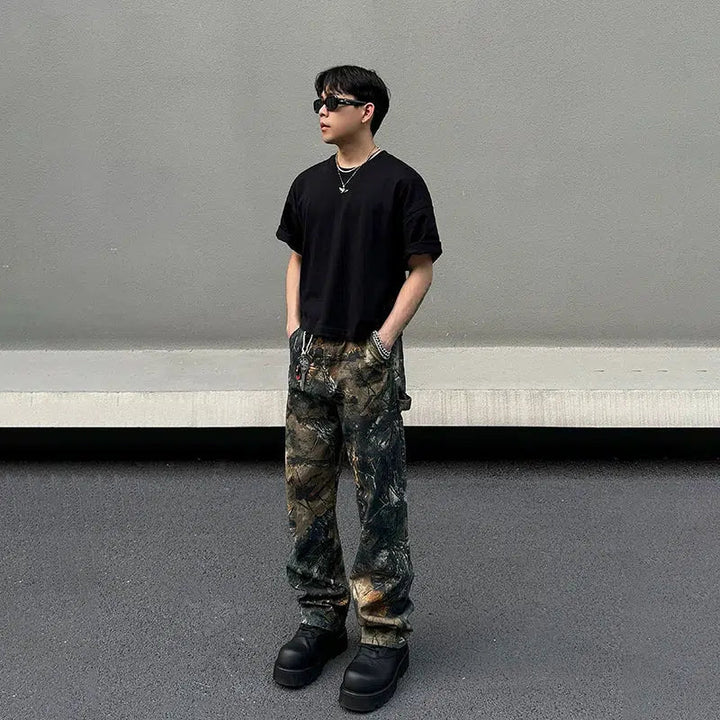 Vintage Camouflage Jeans