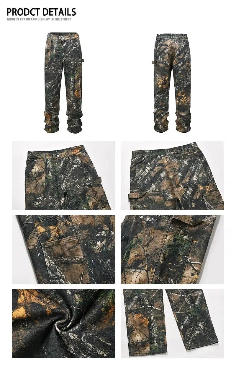 Vintage Camouflage Jeans