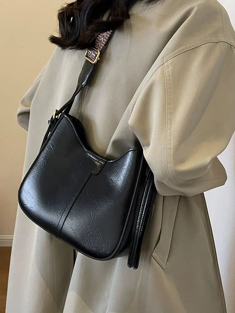 Vintage Crossbody Leather Bag