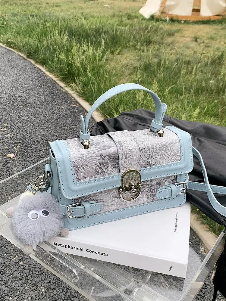 Vintage Floral Small Square Bag