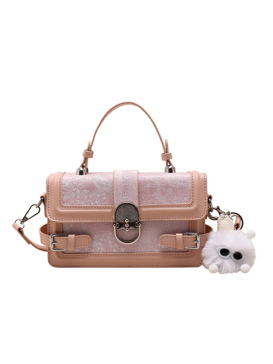 Vintage Floral Small Square Bag