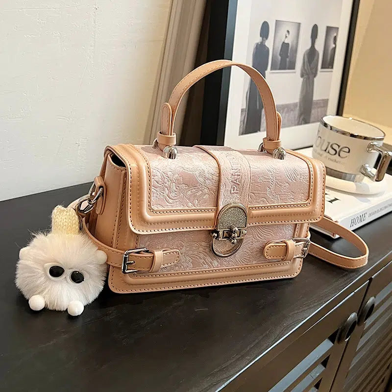 Vintage Floral Small Square Bag