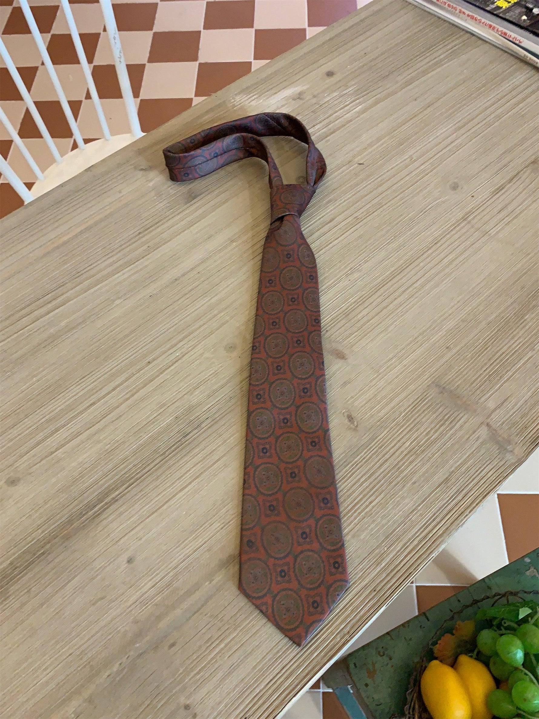 Vintage Floral Tie