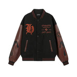 Vintage Graphic Varsity Jacket