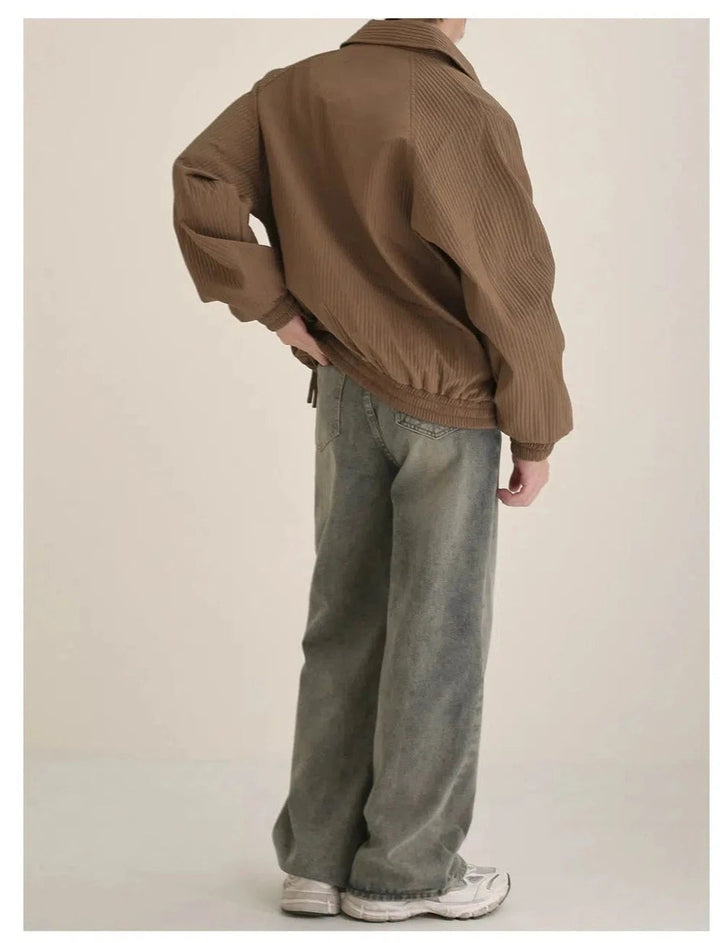 Vintage-Inspired High-Waist Relaxed Fit Jeans