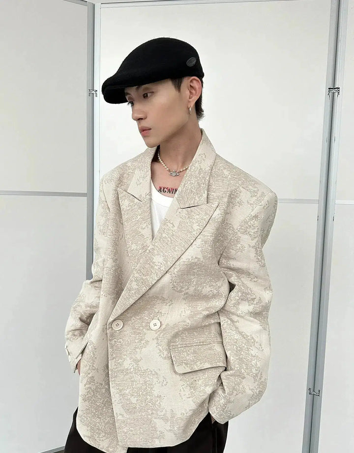Vintage-Inspired Oversized Jacket