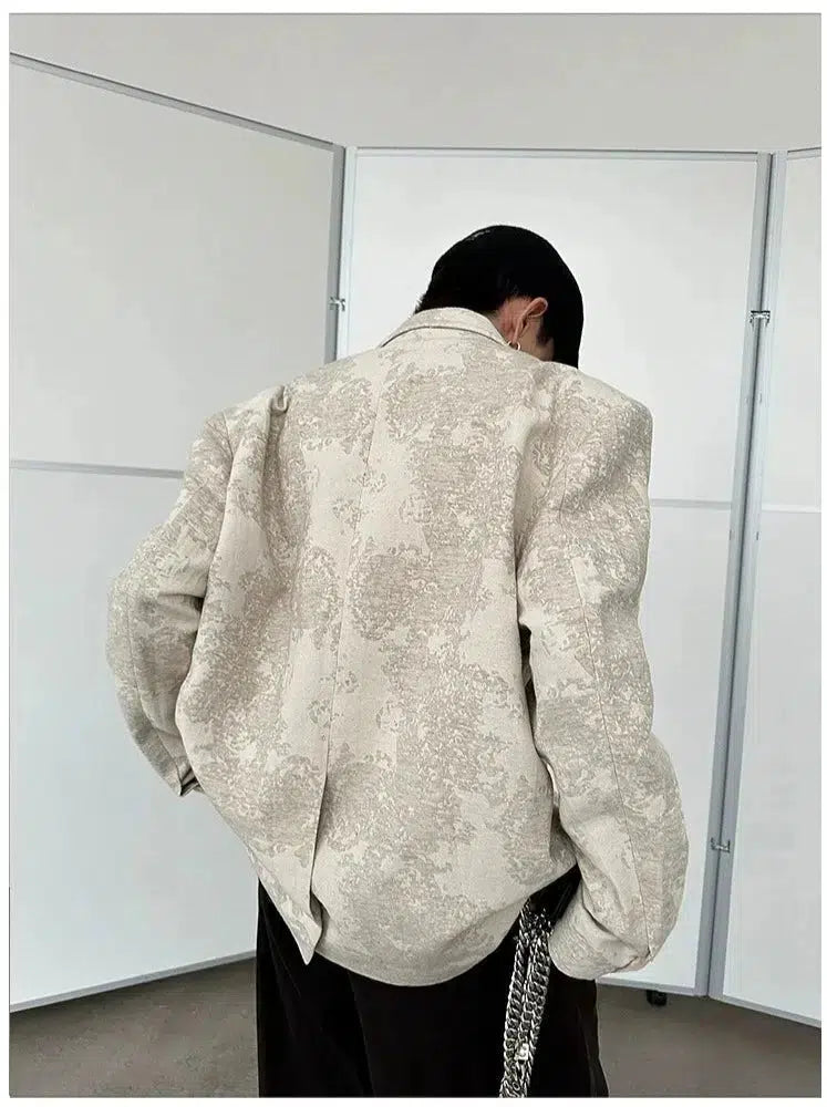 Vintage-Inspired Oversized Jacket