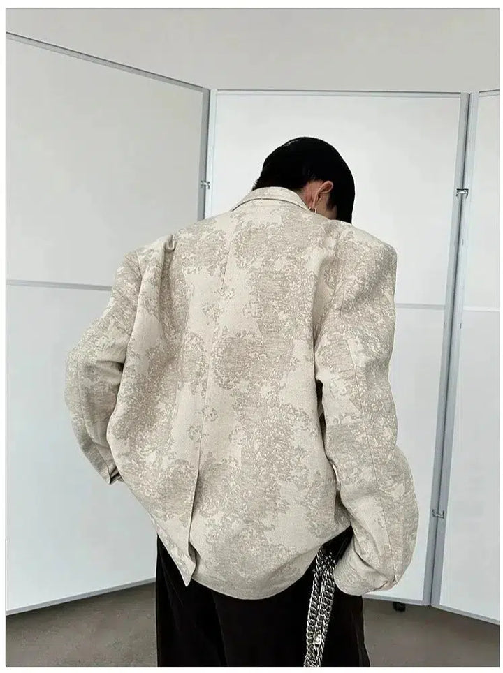 Vintage-Inspired Oversized Jacket
