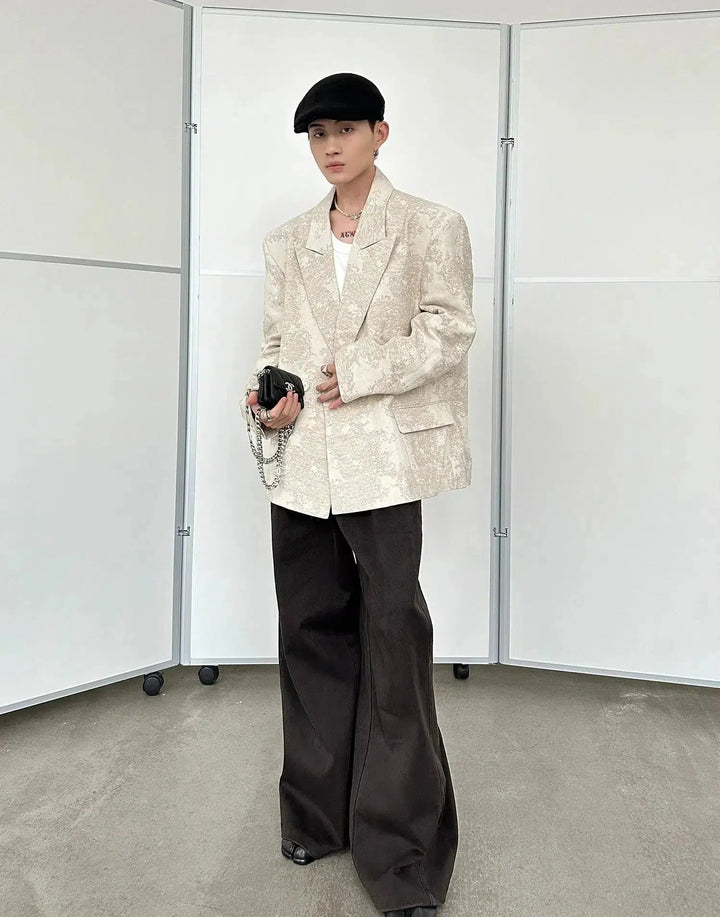 Vintage-Inspired Oversized Jacket