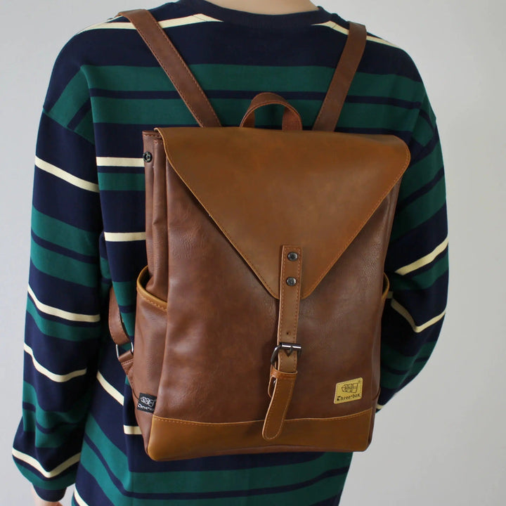 Vintage Leather Backpack