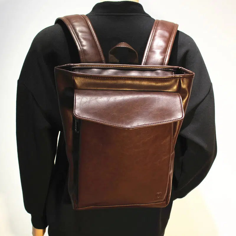 Vintage Leather Backpack