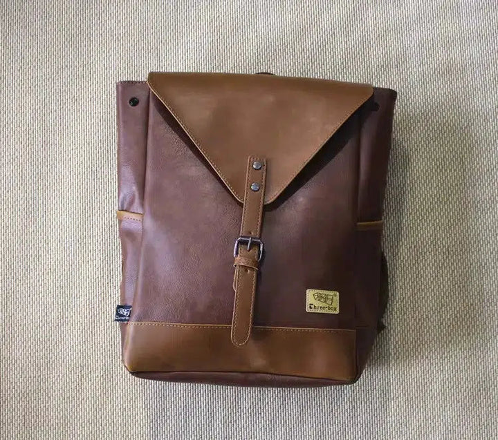 Vintage Leather Backpack