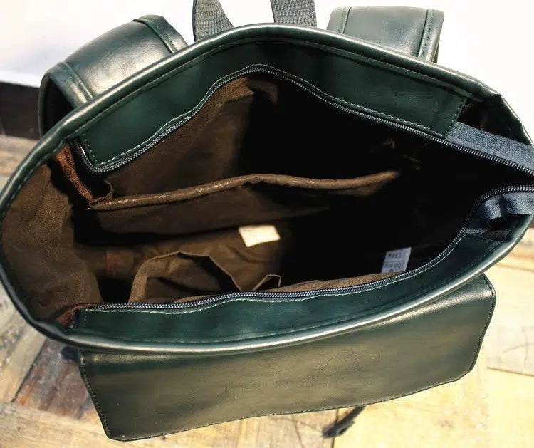 Vintage Leather Backpack