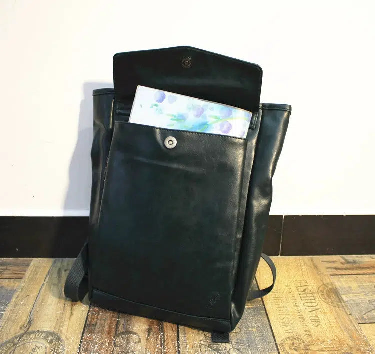 Vintage Leather Backpack