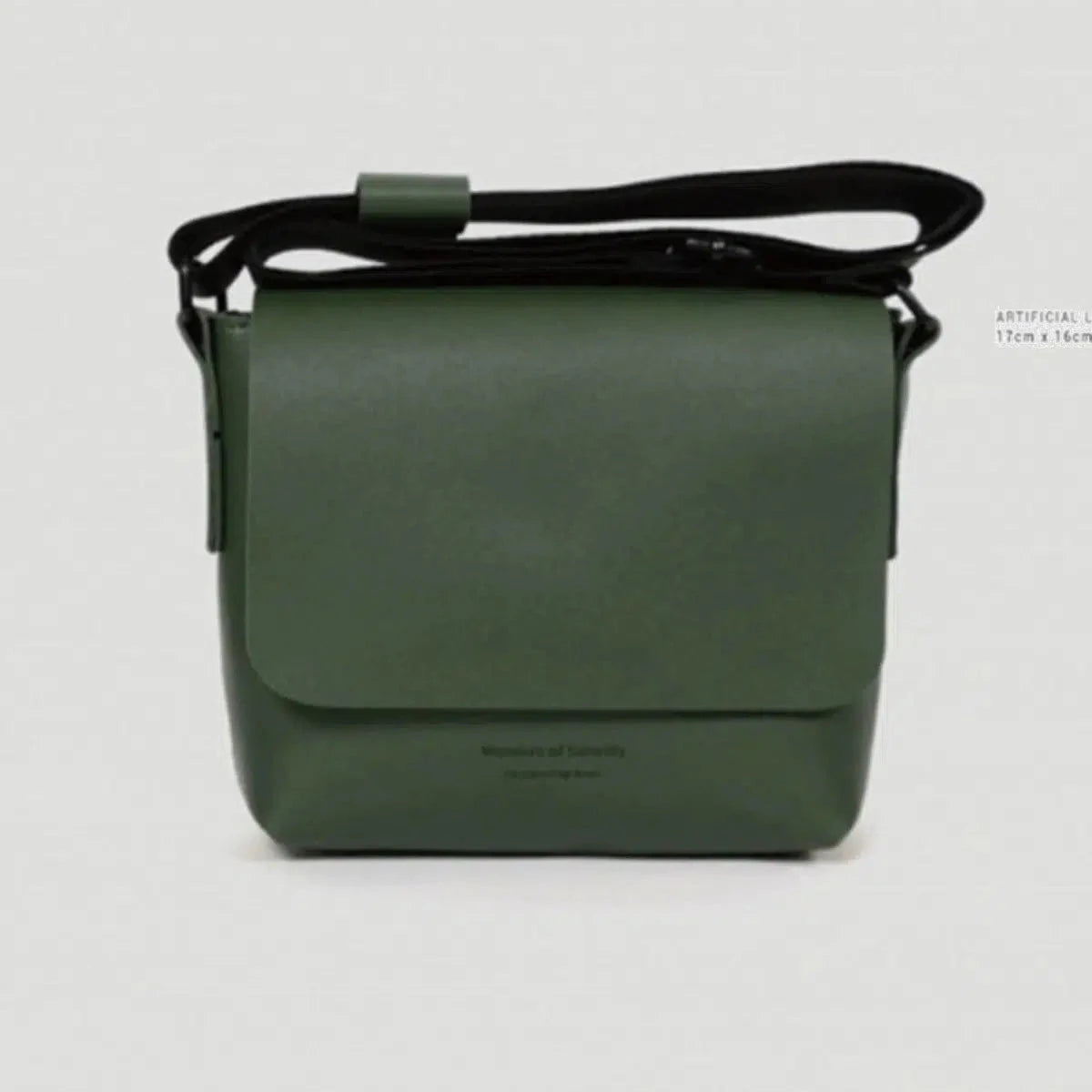 Vintage Leather Crossbody Chest Bag