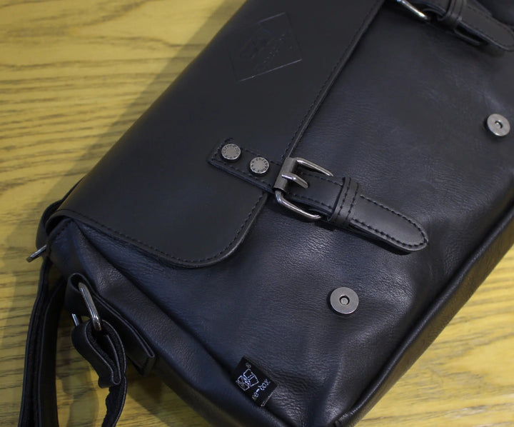 Vintage Leather Messenger Bag