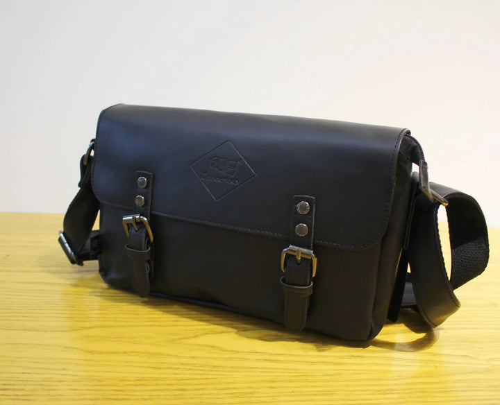 Vintage Leather Messenger Bag