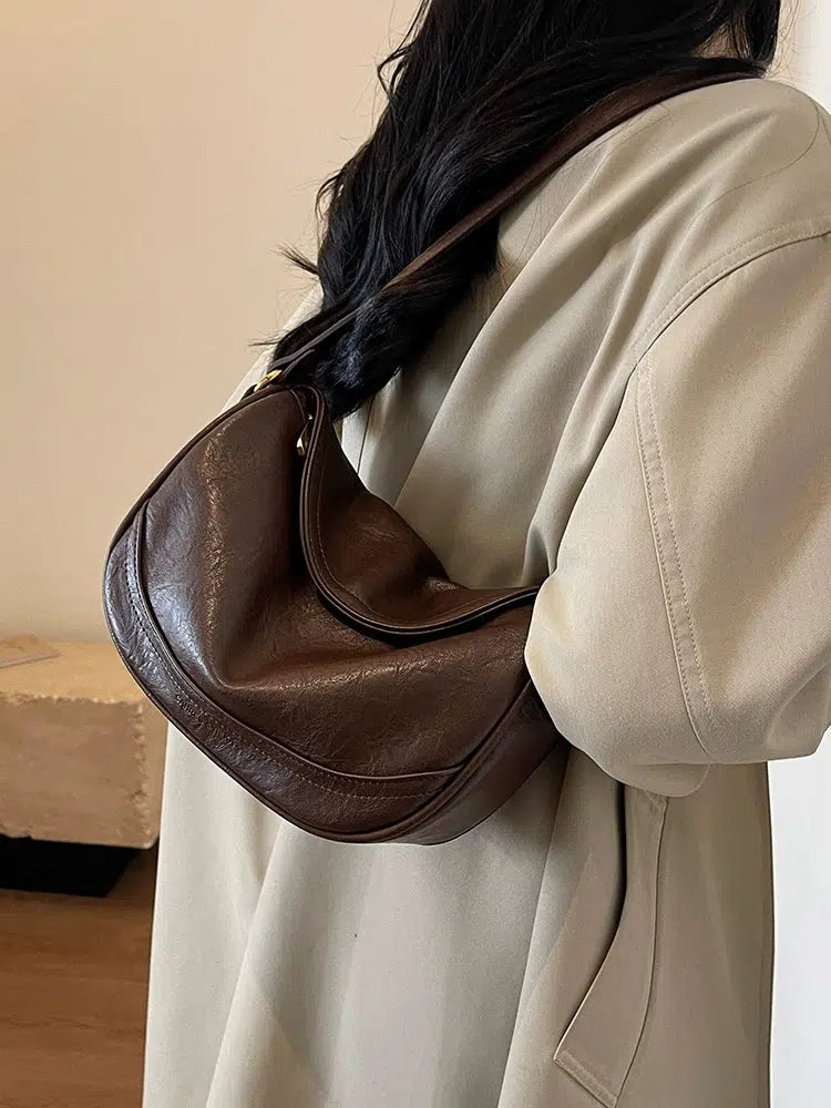 Vintage Leather Shoulder Bag