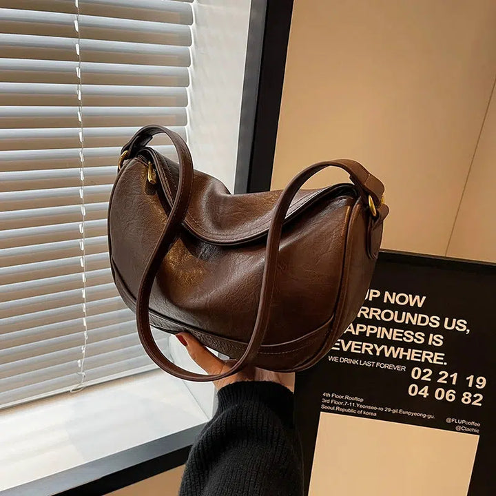 Vintage Leather Shoulder Bag