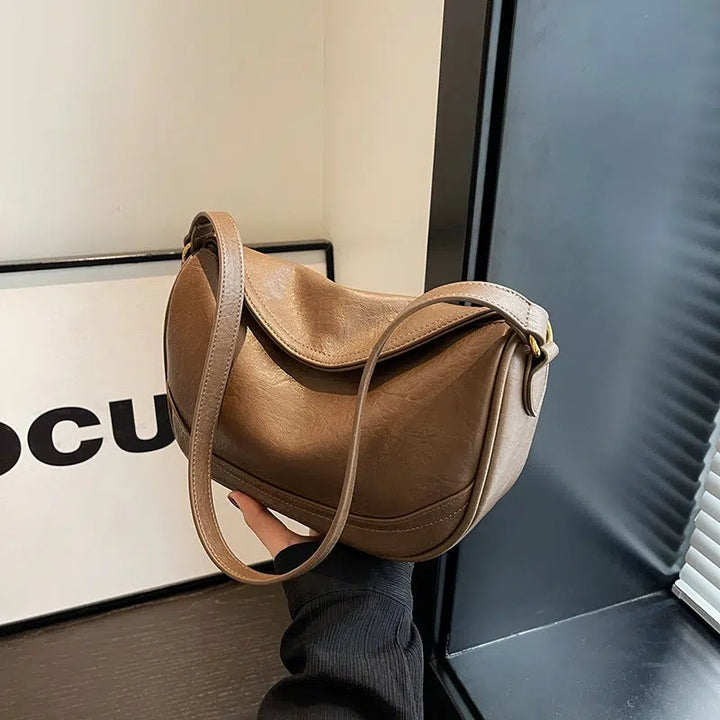 Vintage Leather Shoulder Bag