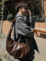 Vintage Leather Shoulder Crossbody Bag