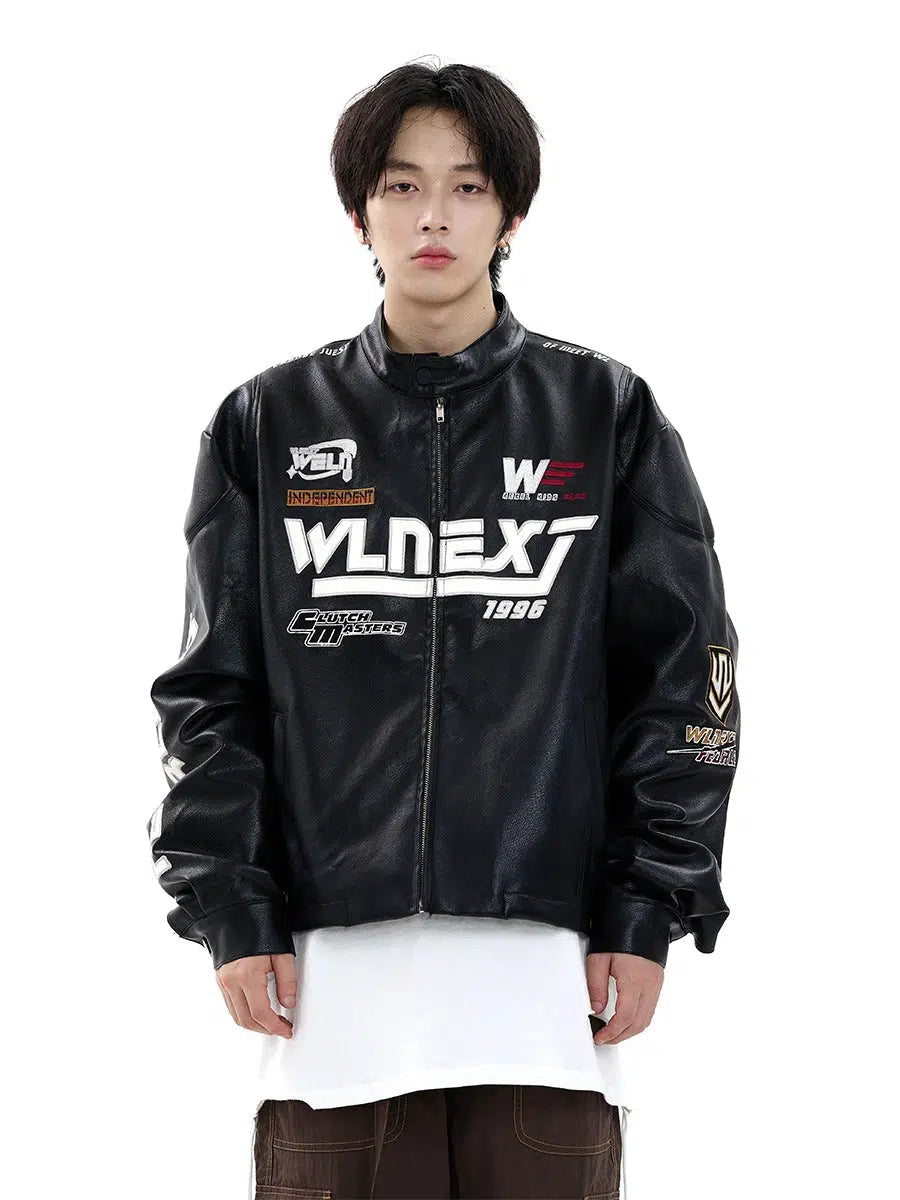 Vintage Motorcycle Leather Jacket