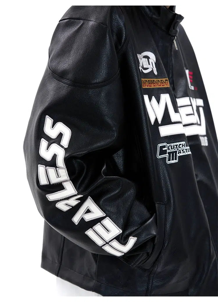 Vintage Motorcycle Leather Jacket