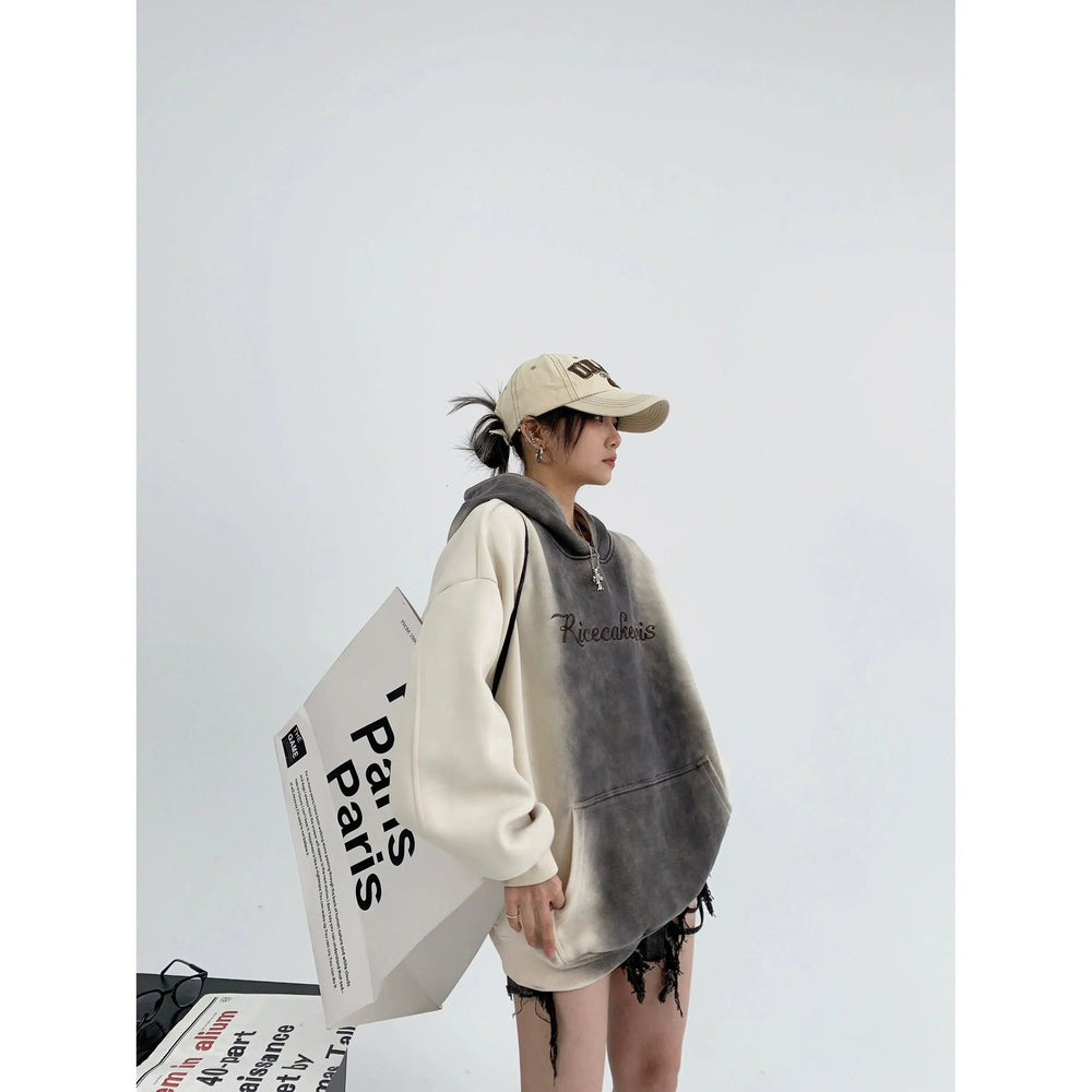 Vintage Oversized Graphic Hoodie
