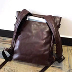 Vintage PU Leather Backpack