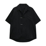 Vintage Pattern Lapel Shirt