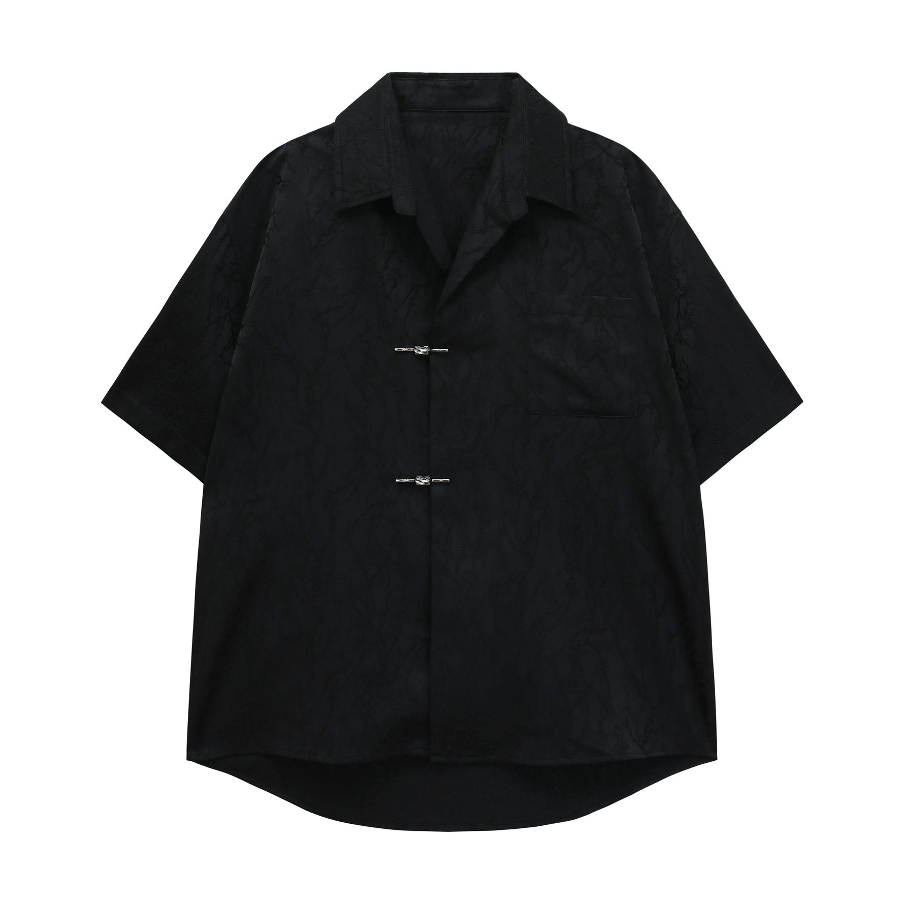 Vintage Pattern Lapel Shirt