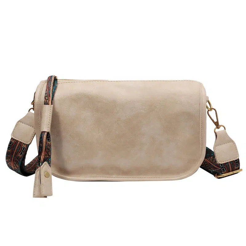 Vintage Pattern Strap Shoulder Bag