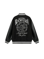Vintage Rockstars Graphic Bomber Jacket