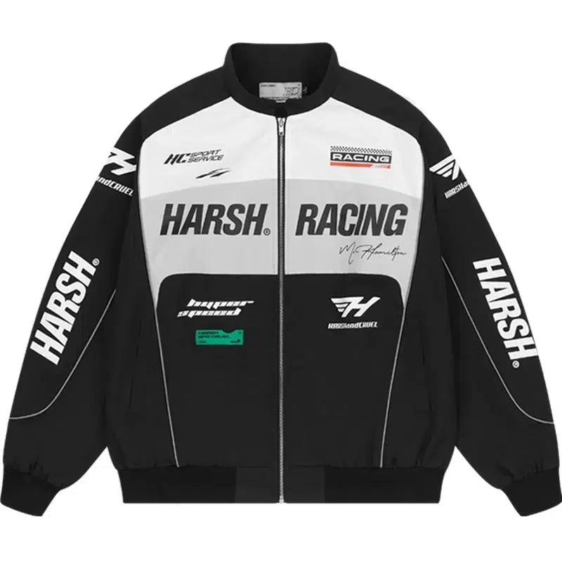 Vintage Varsity Racing Jacket