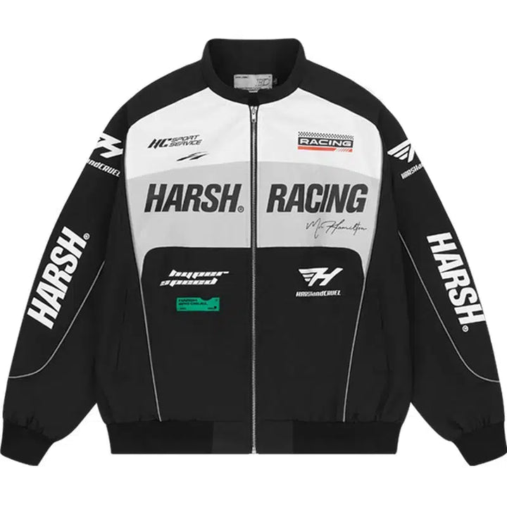 Vintage Varsity Racing Jacket