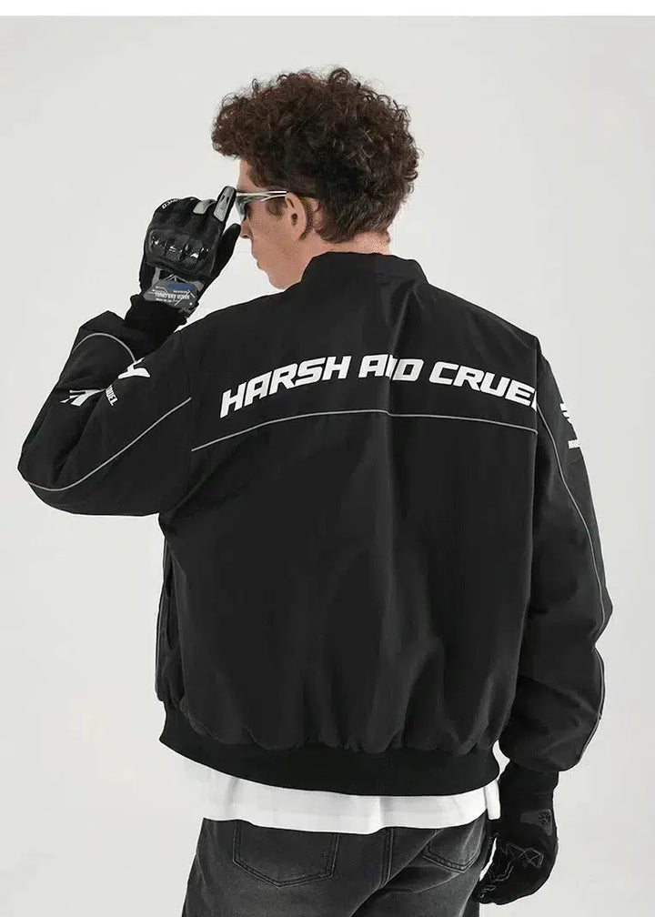 Vintage Varsity Racing Jacket