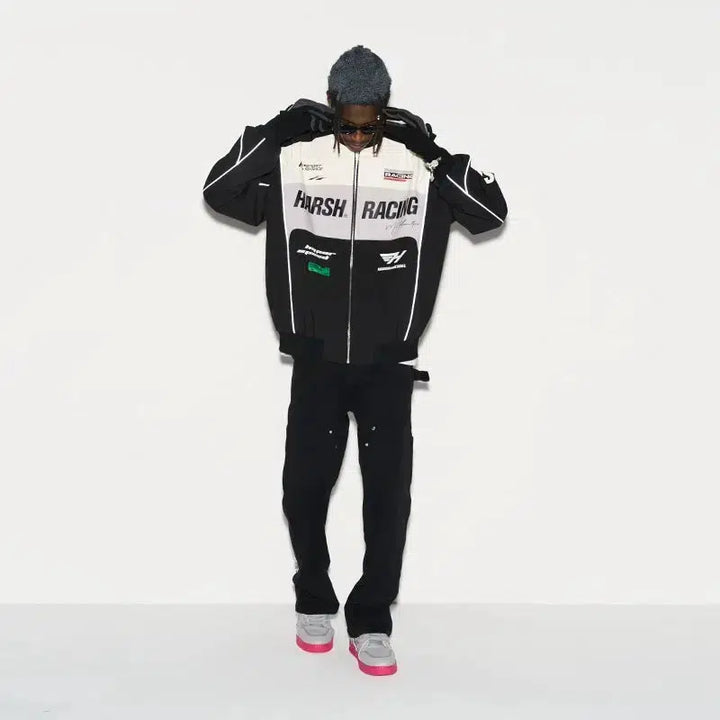Vintage Varsity Racing Jacket