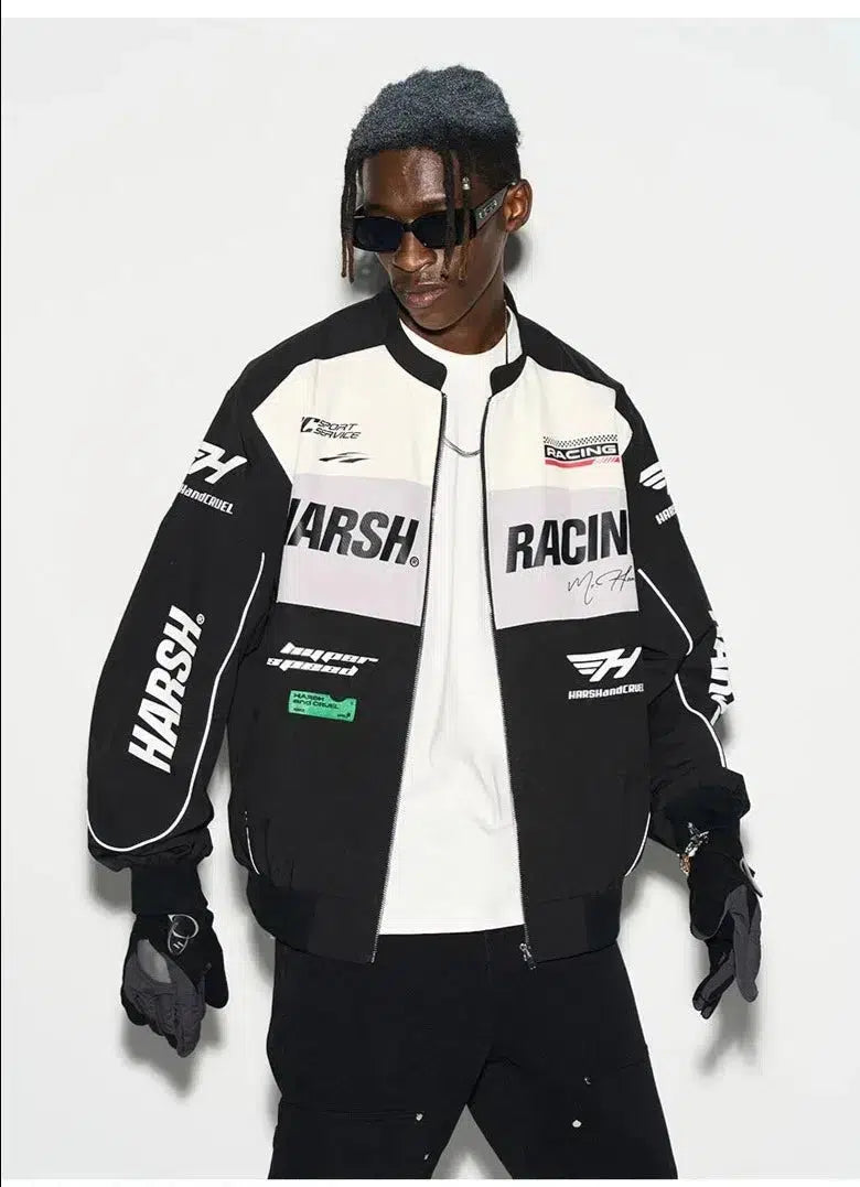 Vintage Varsity Racing Jacket