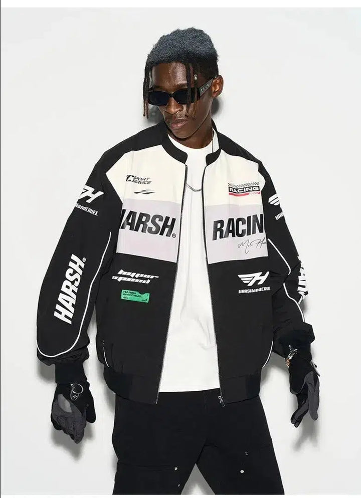 Vintage Varsity Racing Jacket