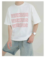 WEEKENDS Graphic T-shirt