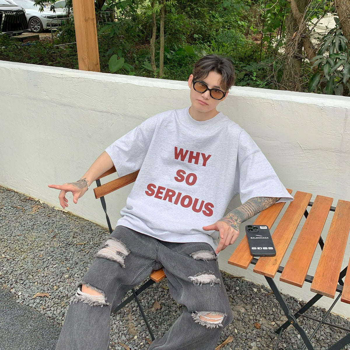 WHY SO SERIOUS Graphic T-shirt